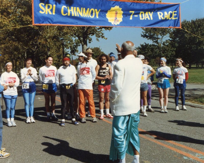 Sri Chinmoy's inauguration remarks at the first Seven Day Race, 1988